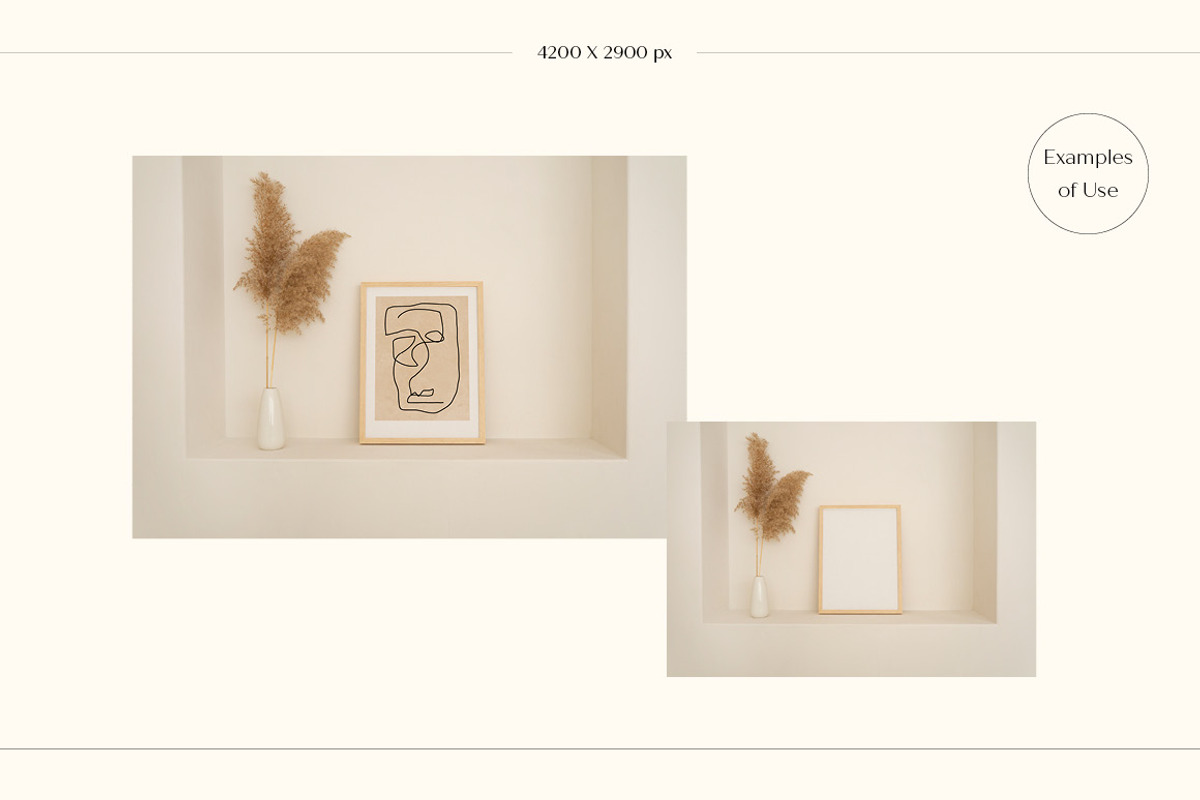 Frame Mockup Bundle, a Print Template by LOPEstudio (Photo 6 of 11)