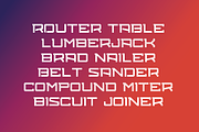 Sawmill | Athletic Display, a Serif Font by Doug Houvener (Thumbnail 3 of 6)