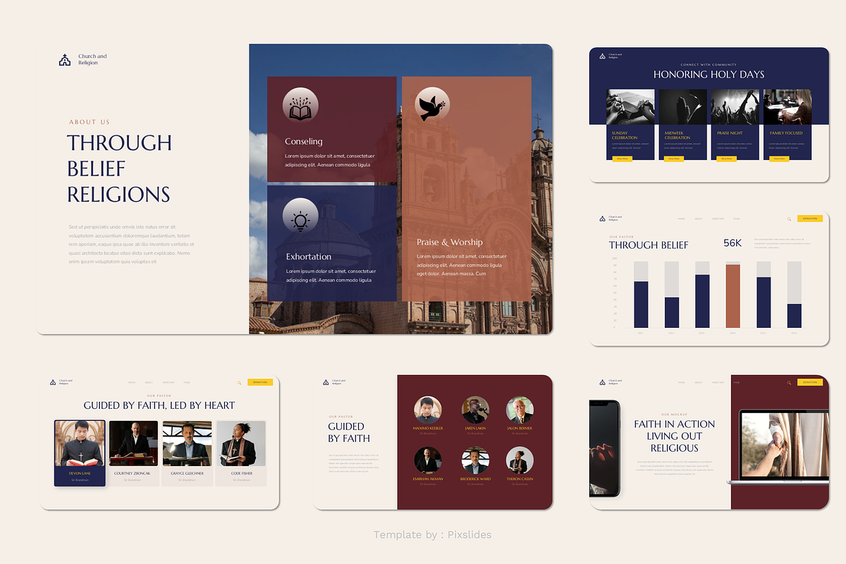 Church and Religion Keynote preview 3