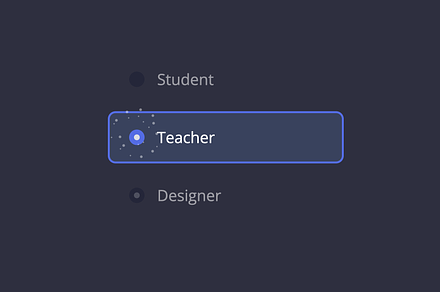 Checkbox & Radio Micro-Interaction
