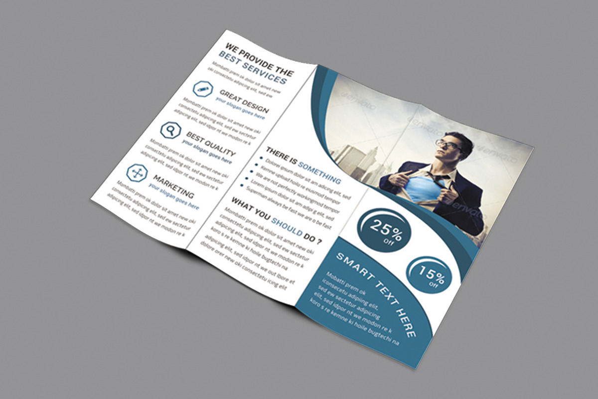 Multipurpose Tri-Fold Template, a Brochure Template by DeviserWeb (Photo 3 of 3)