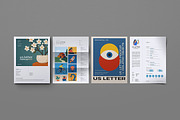 US Letter Mockup Set, a Product Mockup by Avelina Studio (Thumbnail 1 of 3)