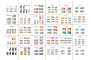 Banknotes of 151 Countries, a Finance Illustration by Zhuna (Thumbnail 2 of 7)