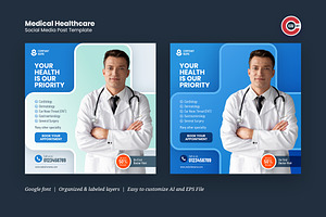 Healthcare Social Media Banner