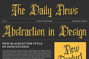 Belingal | Classic Blackletter, a Blackletter Font by Denustudios (Thumbnail 8 of 14)