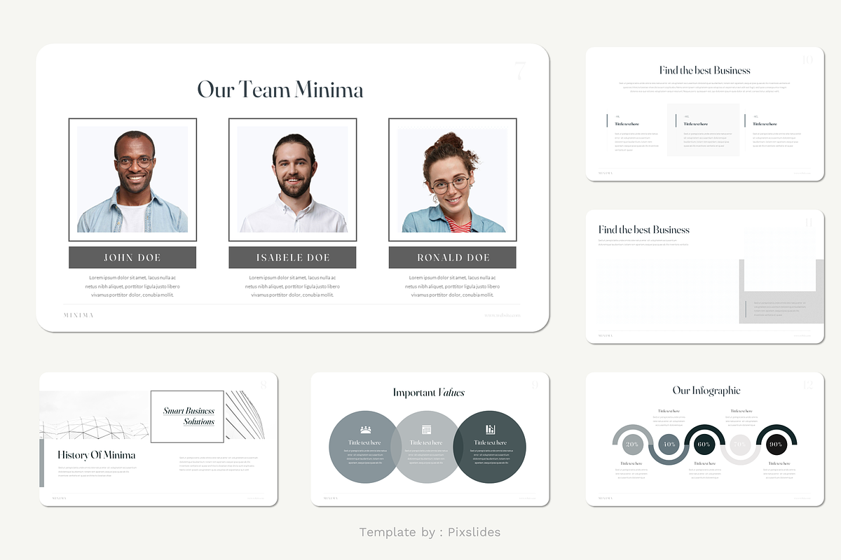 Minima - Minimal Keynote, a Presentation Template by Pixslides (Photo 4 of 6)