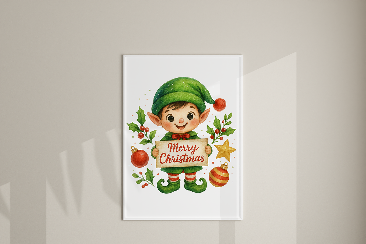 73 Elf Clipart Set, a Decorative Illustration by Pati Charm Studio (Photo 5 of 8)