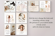 Instagram Post Templates, a Social Media Template by Ink Gallery (Thumbnail 4 of 4)