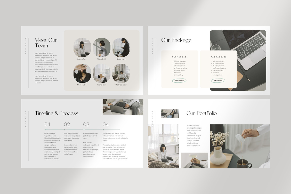 Service and Pricing Guide Canva, a Presentation Template by Lunaria (Photo 3 of 7)