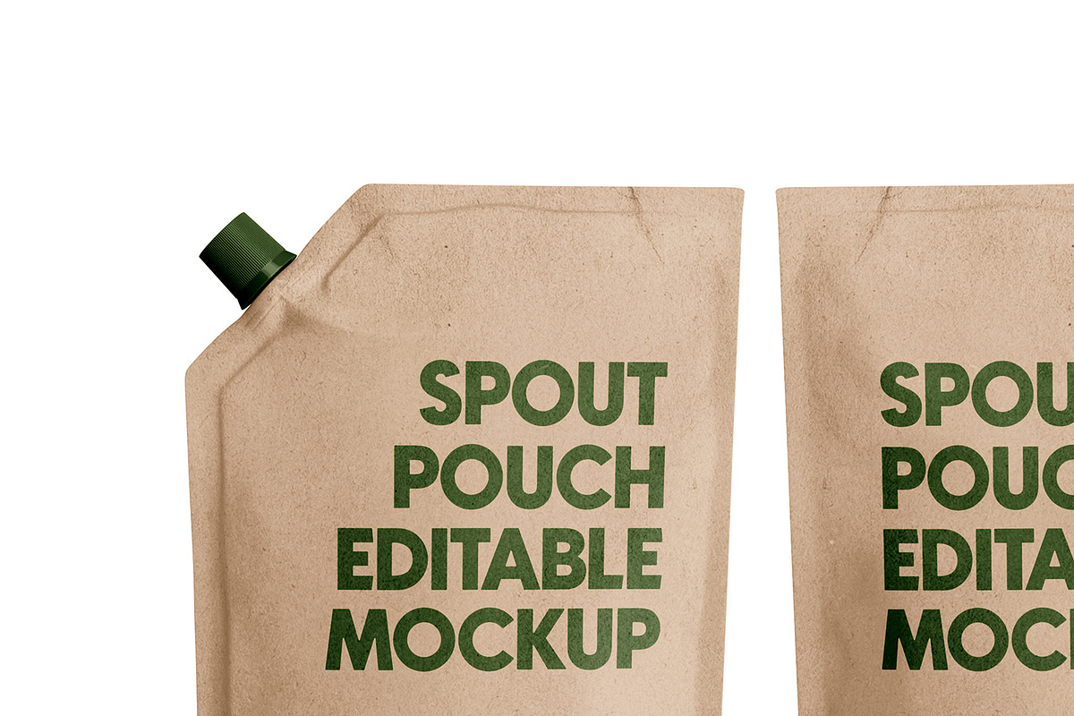 Standup Spout Pouch Mockup, a Packaging Mockup by Ram Studio LLC (Photo 6 of 17)