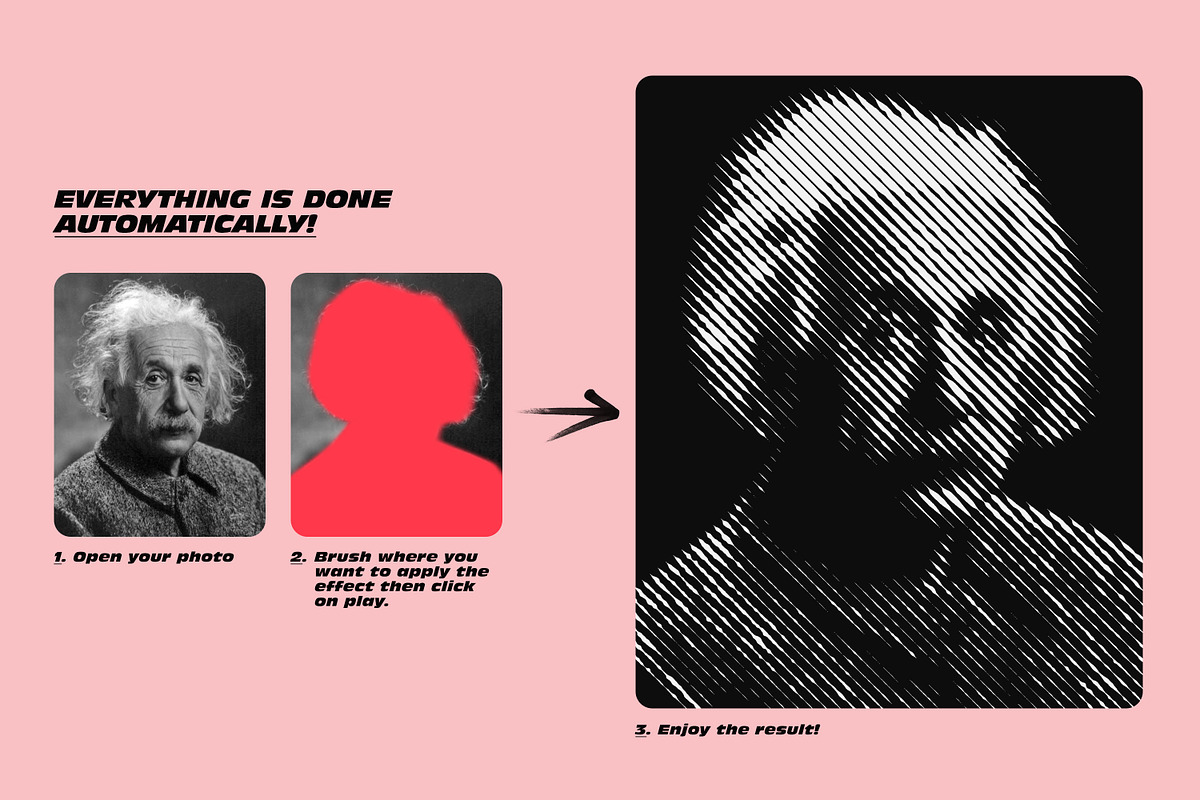 Halftone Machine Photoshop Action, an Action Add-On by Hyperpix Productions (Photo 3 of 12)