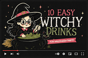 Heylowitch - Playful Halloween Font, a Handwritten Font by figuree studio (Thumbnail 9 of 10)