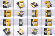 78 BOOK COVER MOCKUPS BUNDLE, a Books & Magazine Mockup by Xtrahive (Thumbnail 4 of 7)