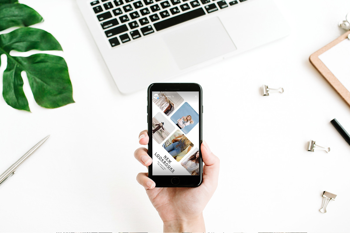 Instagram stories template bundle, a Social Media Template by Negative Space (Photo 2 of 6)