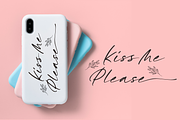 Kiss Me, a chic handwritten font, a Script Font by Motokiwo (Thumbnail 4 of 10)