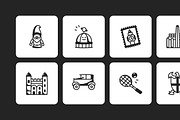 75 London Icons, an Outline Icon by Prosymbols (Thumbnail 8 of 8)