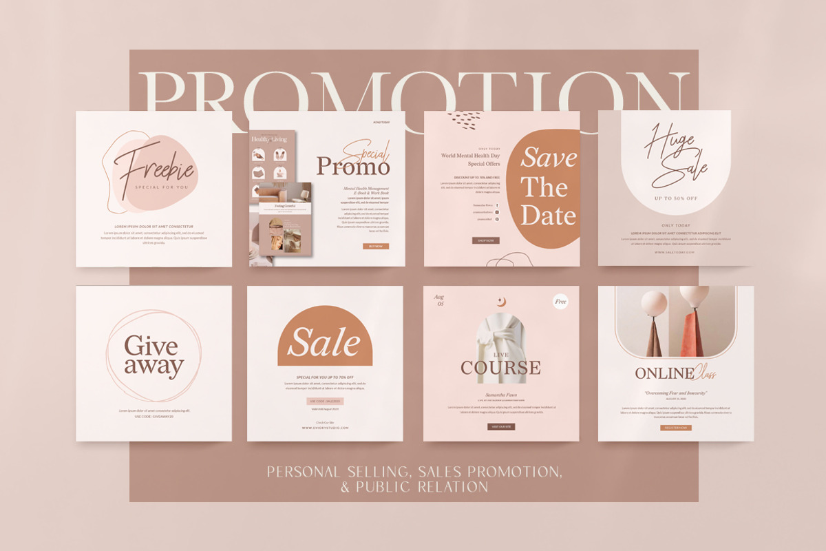 Wellness Instagram Creator CANVA PS, a Social Media Template by Eviory (Photo 28 of 48)