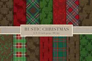 Rustic Christmas Backgrounds