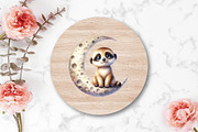 Watercolor Cute Meerkat Clipart, an Illustration by CraftArtStudio (Thumbnail 4 of 5)