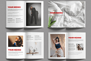 Portfolio Magazine Design Layout, a Magazine Template by MightyDesign (Thumbnail 3 of 6)