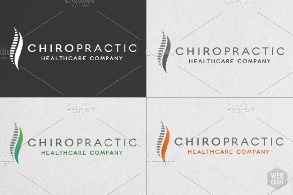 Chiropractic Logo Template, a Branding & Logo Template by WebCraft (Photo 5 of 6)