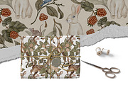 Watercolor Dark Forest Nursery Set, an Animal Illustration by Pati Paints (Thumbnail 11 of 13)