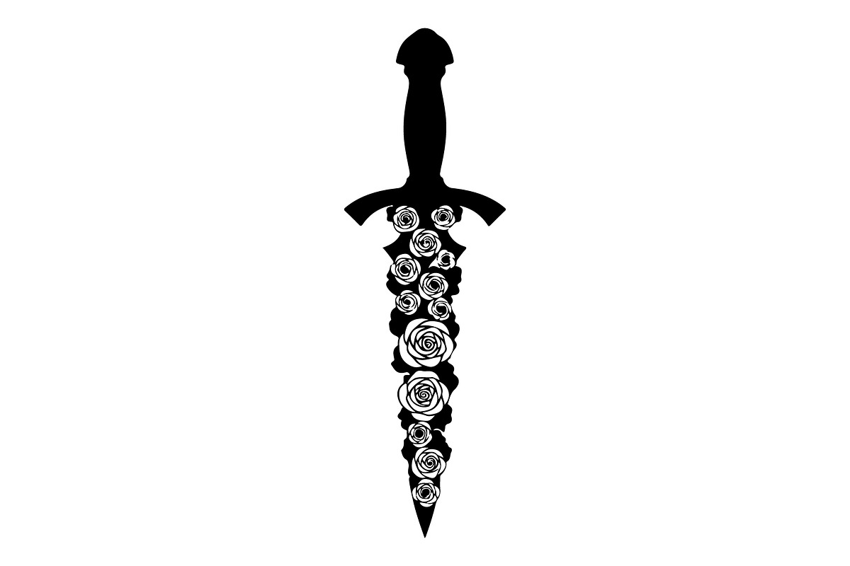 Ornamental Dagger Silhouette Bundle, an Object Illustration by Gaye Art (Photo 8 of 31)