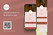 Beauty Digital Business Card Canva, a Landing Page Template by batang (Thumbnail 2 of 5)