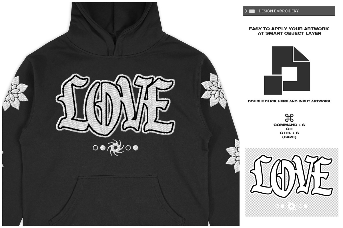 Hoodie Realistic V3 - Mockup, a Hoody Mockup by DaldSgh (Photo 14 of 19)