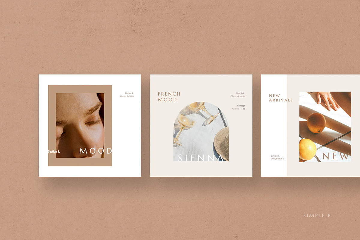 Sienna Palette Pack, a Social Media Template by Simple P. (Photo 5 of 11)