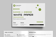 White Paper Template Landscape, a Brochure Template by MightyDesign (Thumbnail 2 of 9)