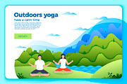 Summer Web Set, Sites and Banners, a Healthcare Illustration by Tashal (Thumbnail 5 of 6)