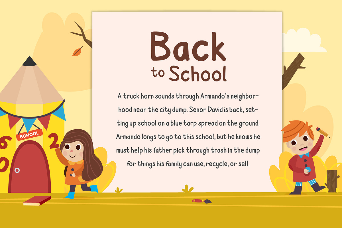 Gomgom | Handwriting Font preview 5