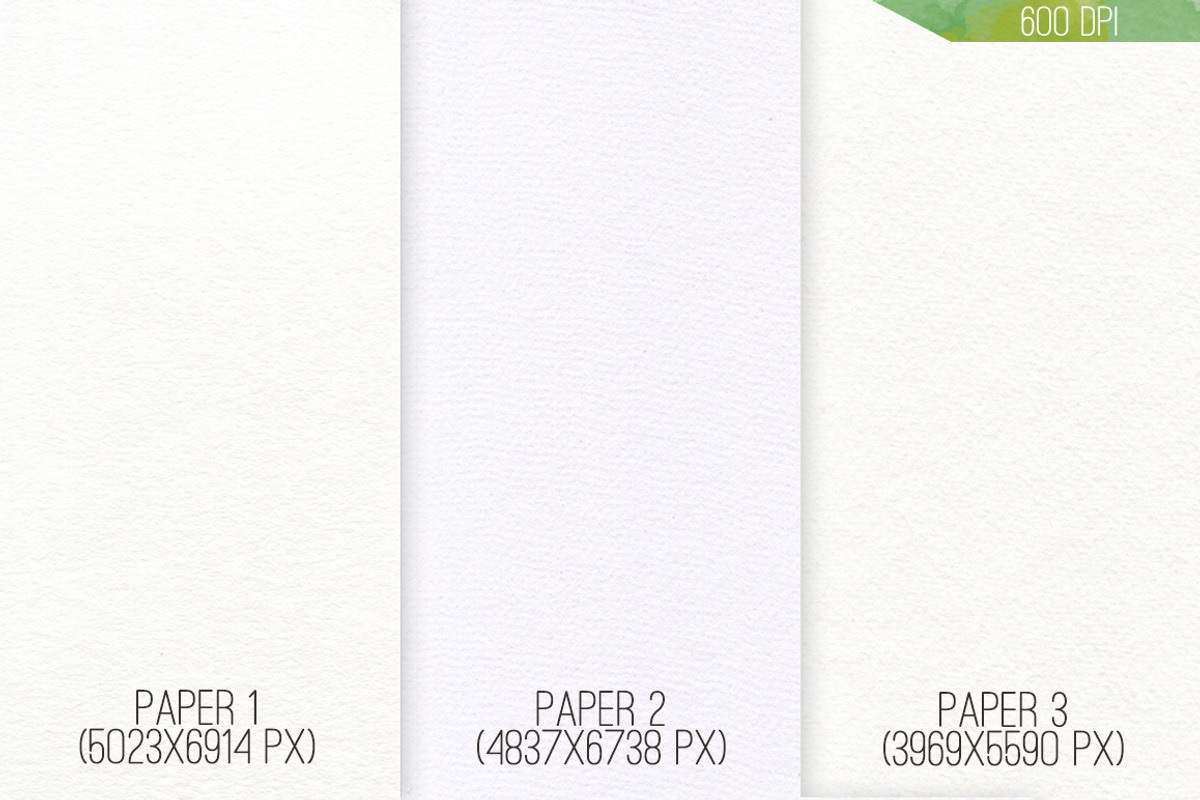 9 Watercolor Papers!, a Texture Graphic by Sandra Neuditschko (Photo 2 of 4)