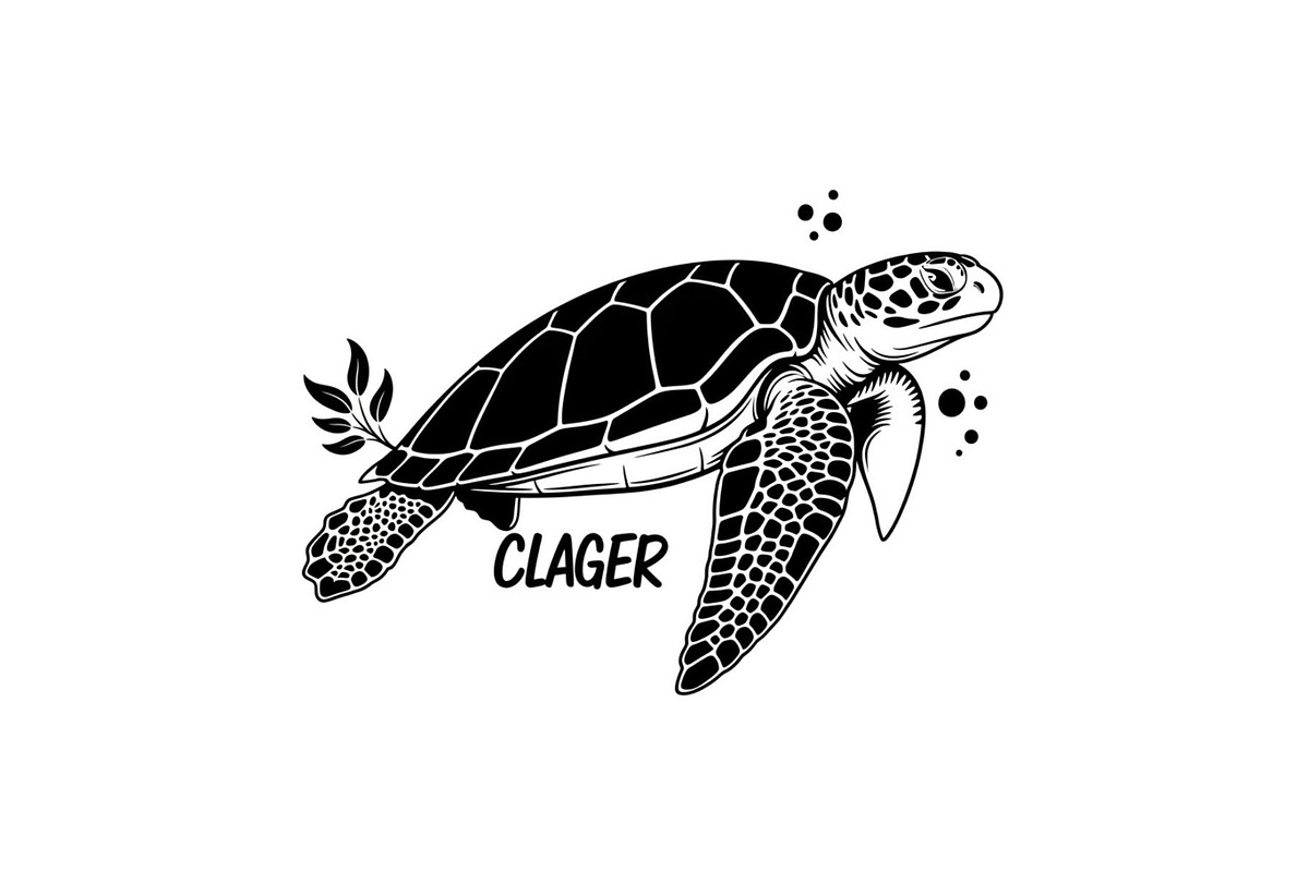 50 Sea Turtle Vector Silhouette Bund, an Illustration by jahid234 (Photo 27 of 51)