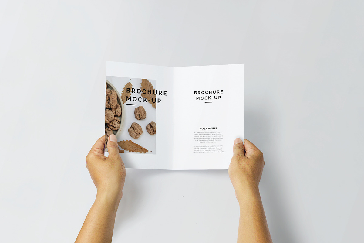 Bi-Fold A4 Brochure Mock-up, a Print Template by Mockstore (Photo 9 of 11)