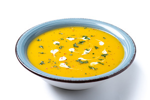 Creamy pumpkin soup., a Food & Drink Photo by etorres69