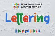 Letter Kids, a Sans Serif Font by Good Java Studio (Thumbnail 7 of 9)