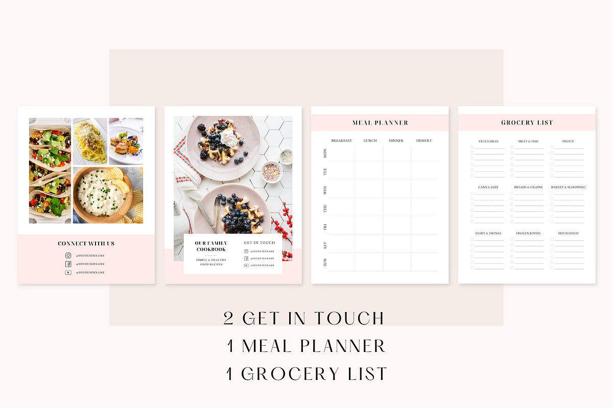 Cook Book Template CANVA, a Magazine Template by ShopRShop (Photo 7 of 9)