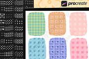 150 Doodles Procreate Stamp Brushes, a Brush Add-On by DrawingStoryShop (Thumbnail 6 of 6)