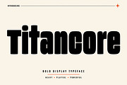 TITANCORE, a Slab Serif Font by Wow Magic (Thumbnail 1 of 5)