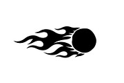 Fire Meteor Comet Silhouette Bundle, an Illustration by Designs_River (Thumbnail 8 of 51)