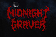 Medicine Drops - Death Metal Font, a Blackletter Font by Multype Studio (Thumbnail 2 of 12)
