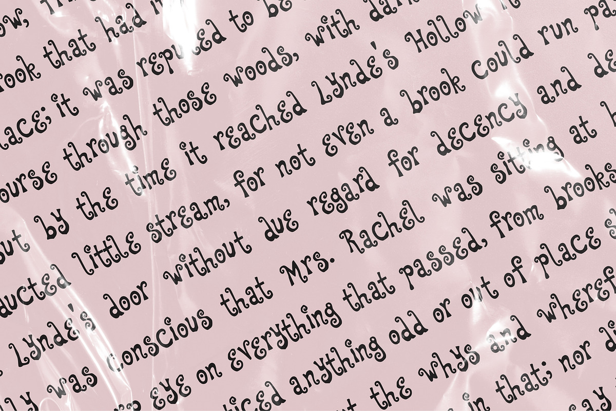 Ramblestruck Bouncy Display Font, a Handwritten Font by The October Creative (Photo 4 of 8)