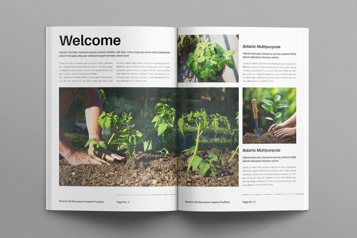 Botanic Multipurpose Portfolio preview 2