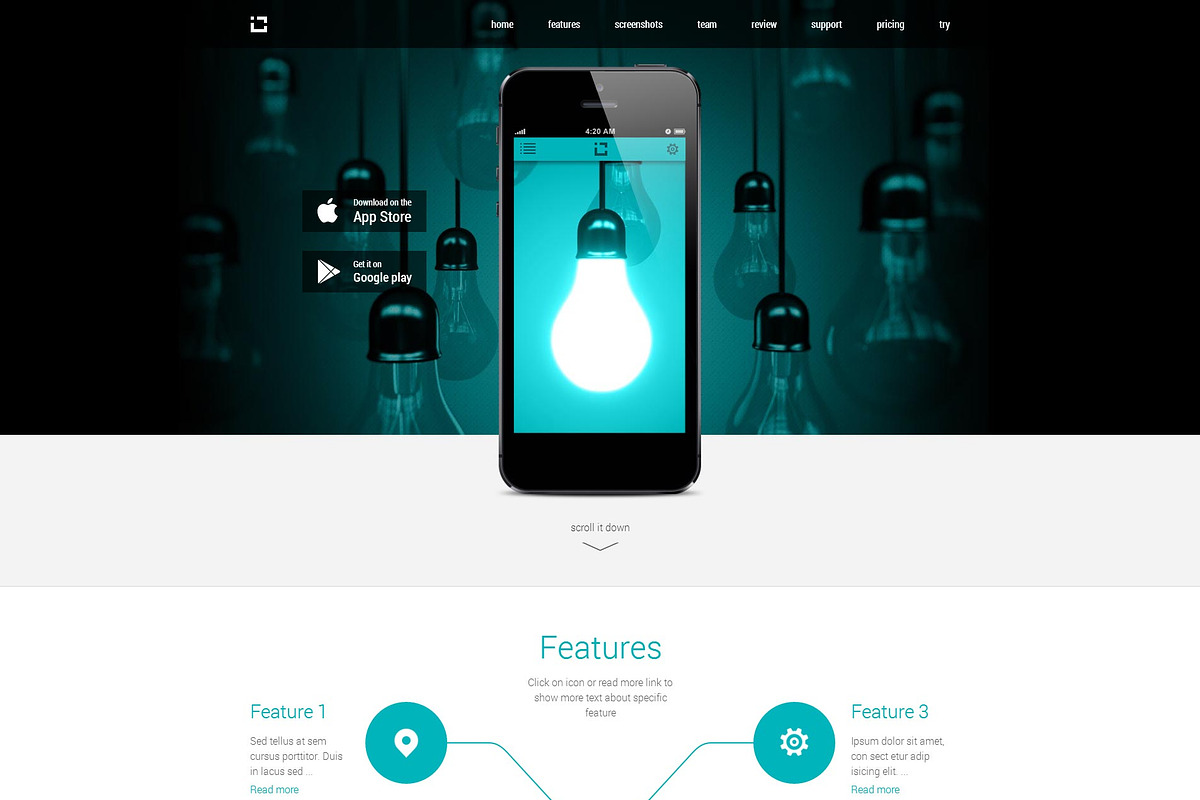 APP STREET - Application Template, an App Template by www.ThemeStreet.Net (Photo 2 of 4)