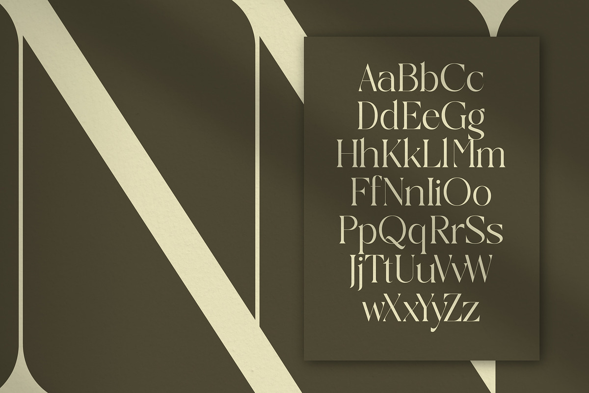 Qaisar Elegant Modern Serif, a Serif Font by timelesstype.co (Photo 5 of 20)