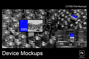 DEVICES MOCKUPS SET, a Device Mockup by Aquarianz Studio (Thumbnail 1 of 5)