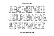 Circus Christmas Font - Fancy Font, a Serif Font by ariodsgn (Thumbnail 4 of 9)
