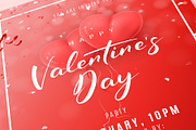 Valentine's Day Party Package, a Poster Template by Andrey Yaroslavtsev (Thumbnail 6 of 6)